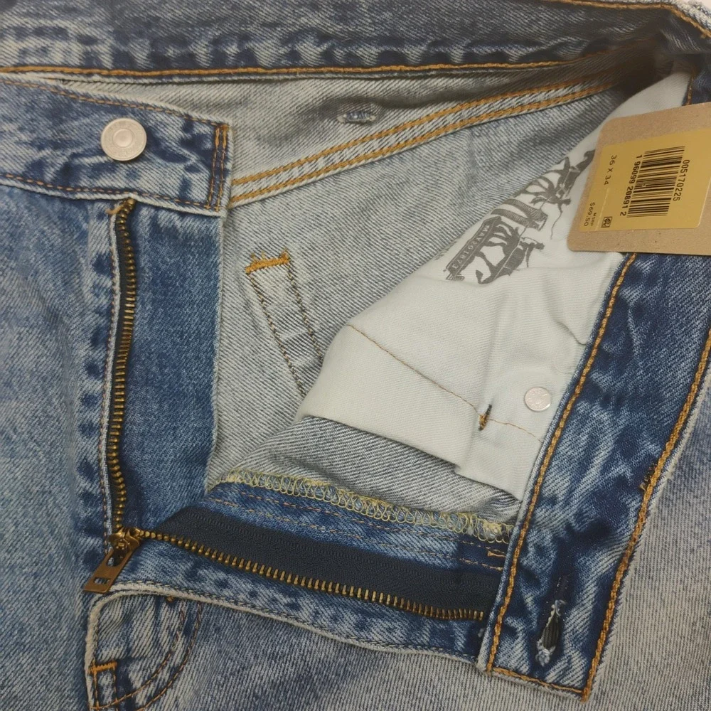 NWT Levis 517 Bootcut 36x34 (35x34) Mens Medium Wash Denim Blue Jeans